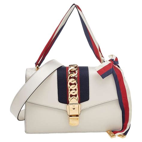 gucci scarpe sylvie donna|white gucci handbag.